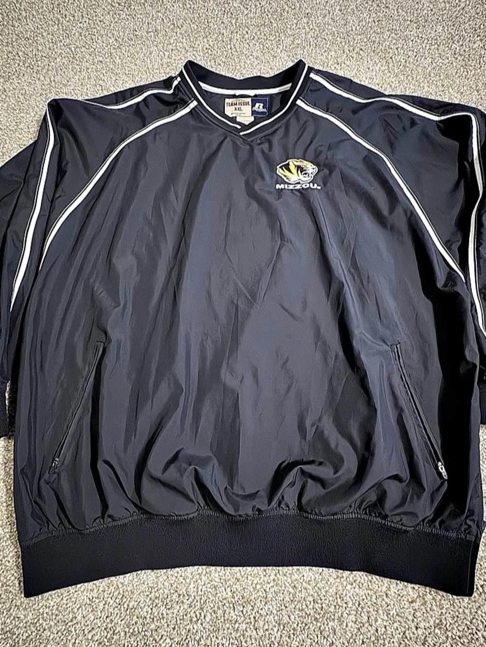 Mizzou Tigers Russell Team Issue Pullover XXL